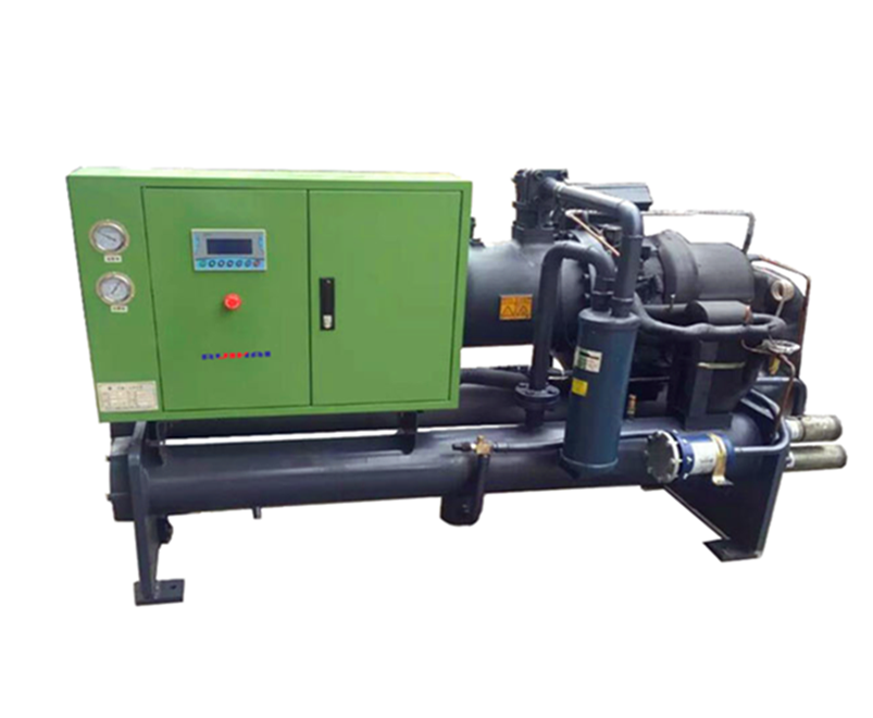 Medium and low temperature screw chiller